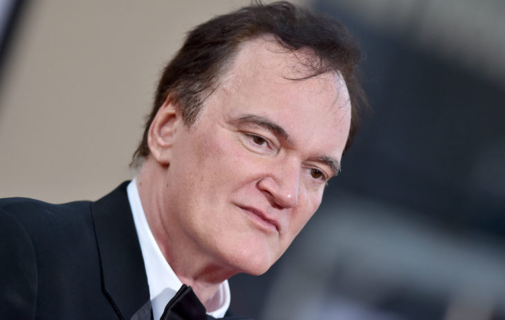 Quentin Tarantino en la alfombra roja de Once Upon a Time in... Hollywood