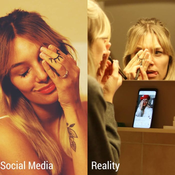 Influencer Kim Britt revela la verdad detrás de las fotos perfectas de Instagram; expectativa vs. realidad