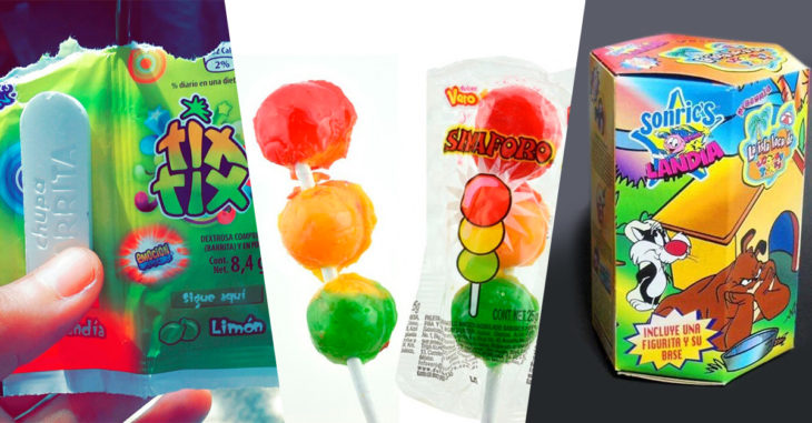 Dulces que se vendían en la época de los 90