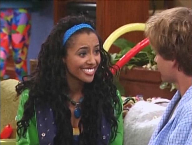 Kat Graham como novia de Jackson, hermano de Miley, en Hannah Montana.