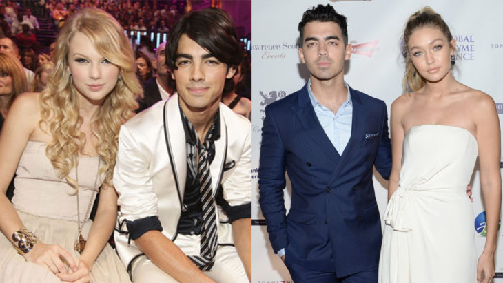 Joe Jonas saliendo con Gigi Hadid y con Taylor Swift
