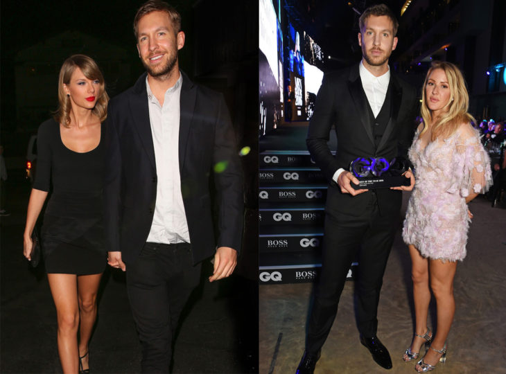Taylor Swift saliendo con Calvin Harris y Ellie Goulding saliendo con Calvin Harris