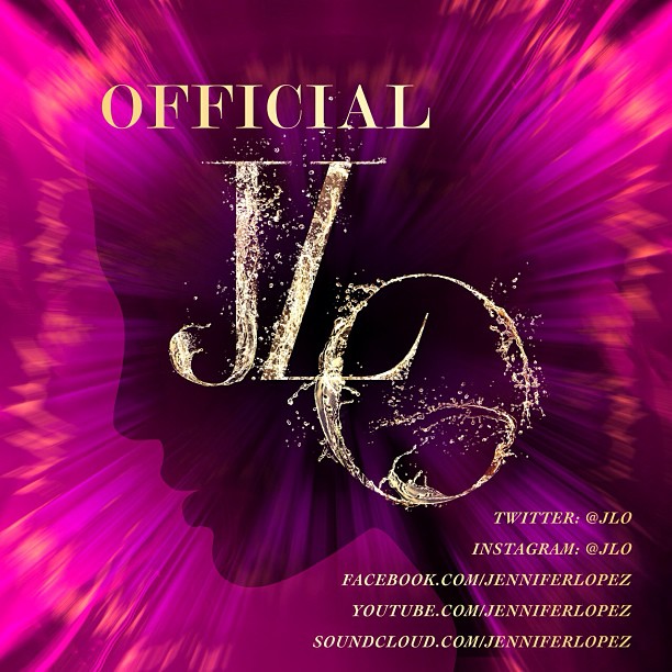 Jennifer Lopez promocionando sus redes sociales 
