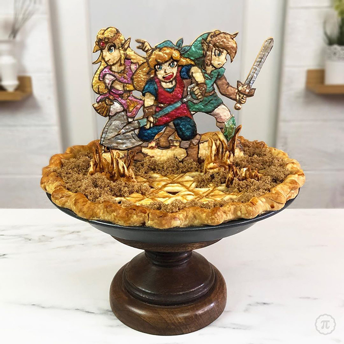 Pay creado por Jessica Leigh Clark-Bojin inspirado en La leyenda de Zelda