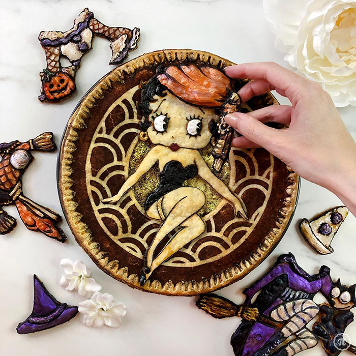 Pay creado por Jessica Leigh Clark-Bojin inspirado en Betty Boop