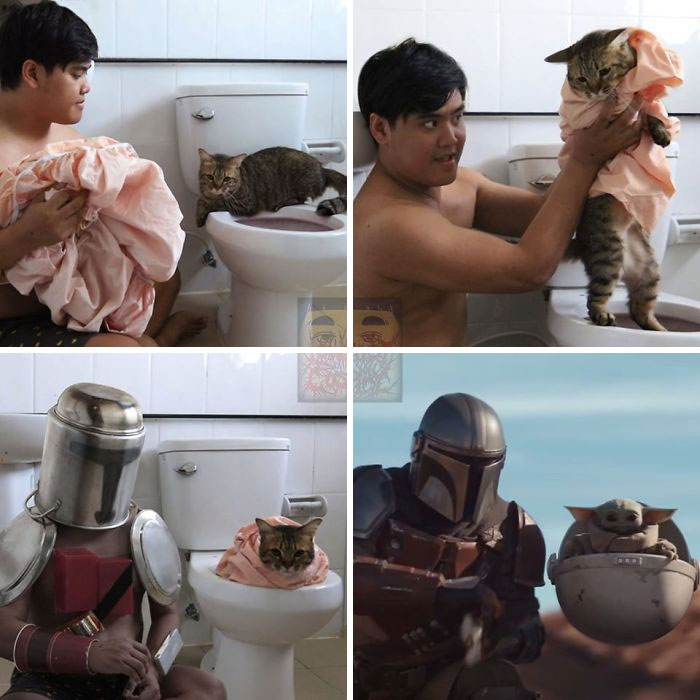 Cosplay de Anucha Saengchart como guerreros espaciales