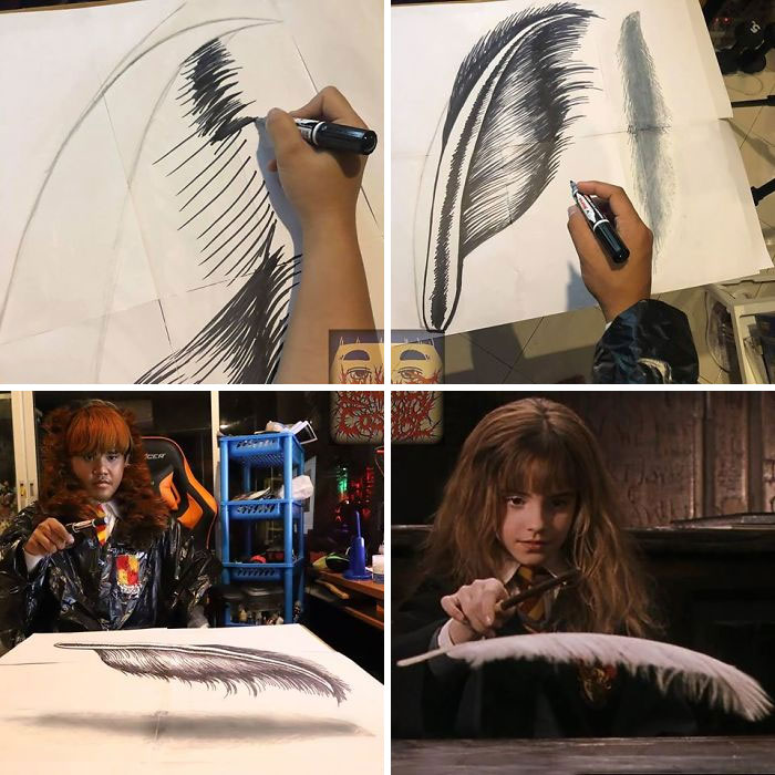 Cosplay de Anucha Saengchart como Hermione Granger