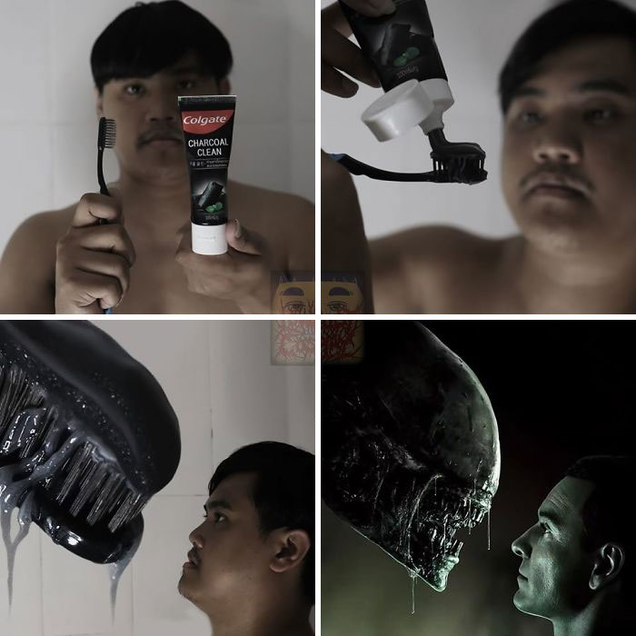Cosplay de Anucha Saengchart como Depredador