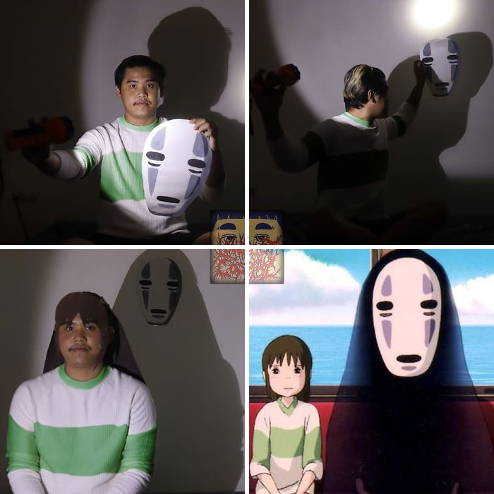 Cosplay de Anucha Saengchart como Sin cara