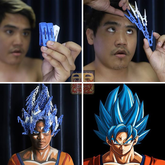 Cosplay de Anucha Saengchart como Goku