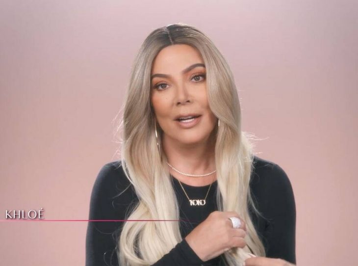 Kris Jenner disfrazada como Khloé Kardashian