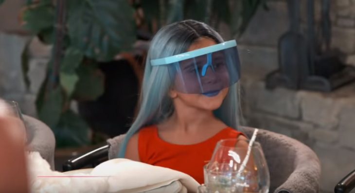 Penelope Disik disfrazada como Kylie Jenner