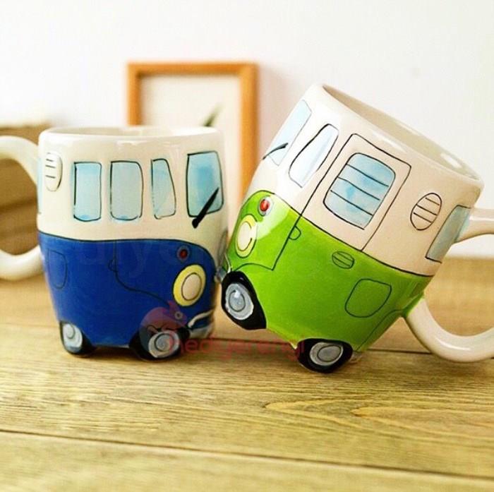 Taza en forma de bagoneta