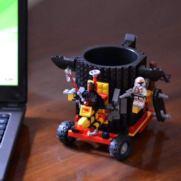 Taza de legos de Star Wars