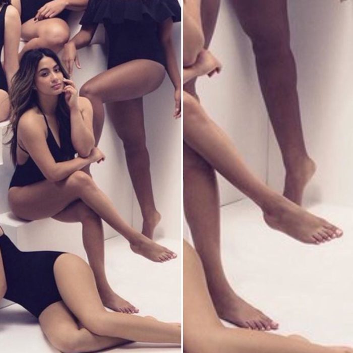 Error de photoshop de una modelo en una portada de revista