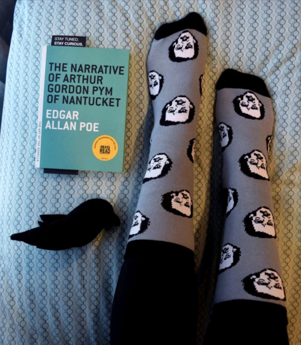 Calcetines de Edgar Allan Poe