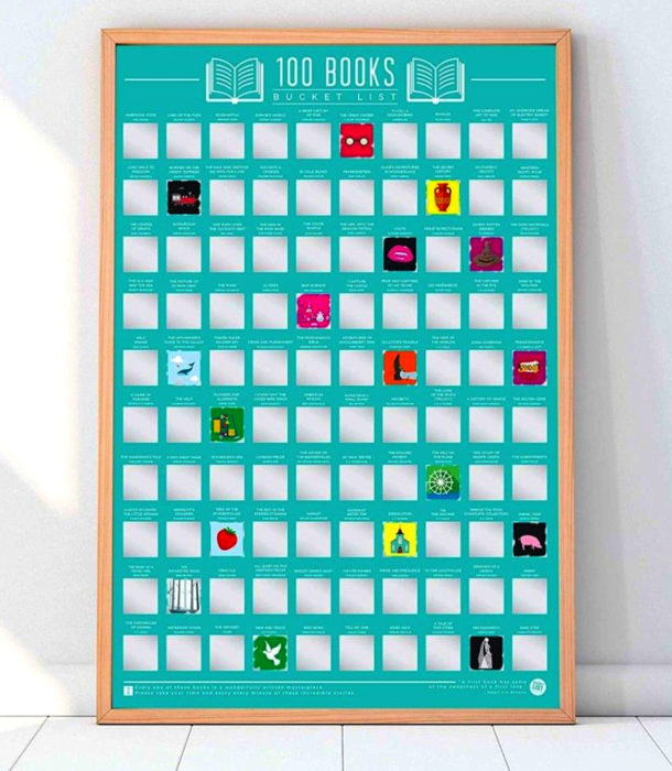 Calendario de 100 libros