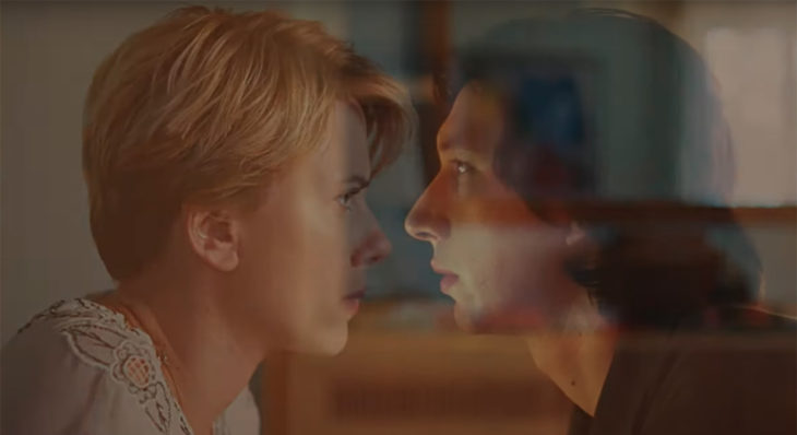 Scarlett Johansson y Adam Driver en Historia de un matrimonio