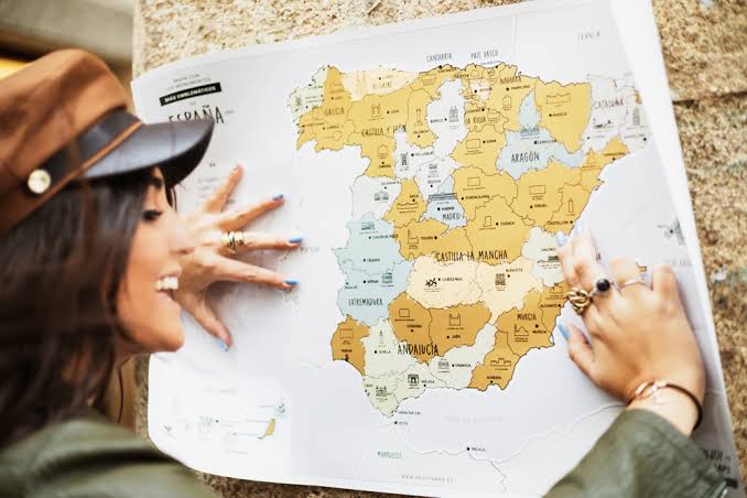 Mapas rascable con sorpresas