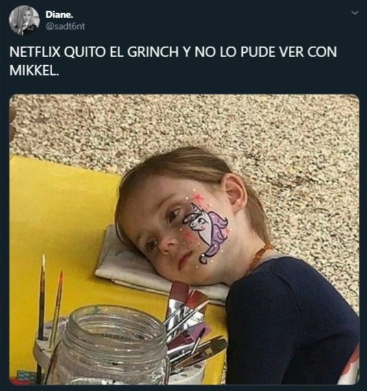 Tuit sobre El Grinch ha sido retirado de Netflix