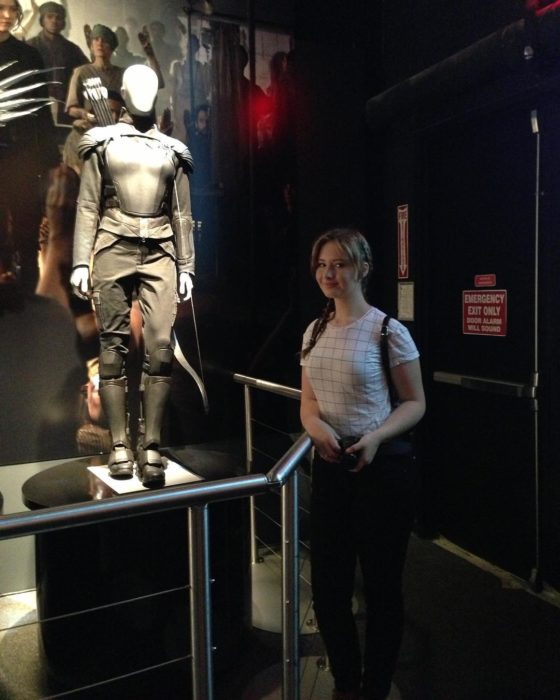 Alexia Maier, la doble de Jennifer Lawrence en un museo