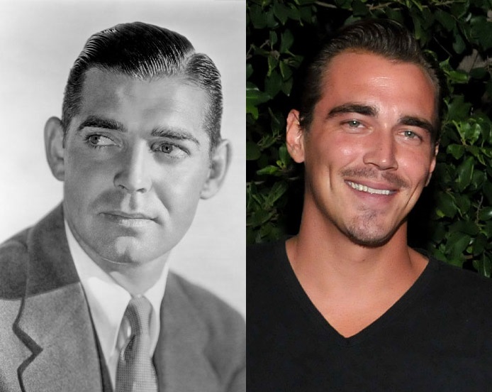 Clark Gable y Clark James Gable