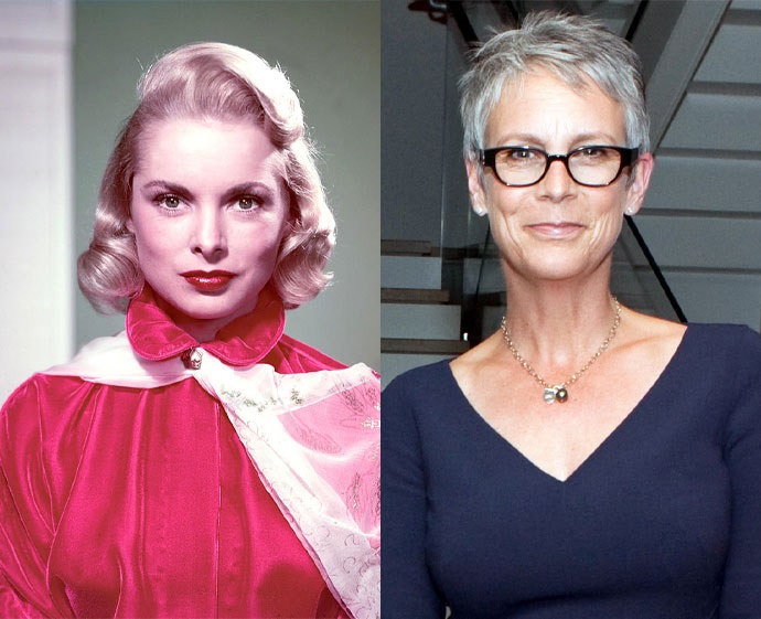 Janet Leigh y Jamie Lee Curtis