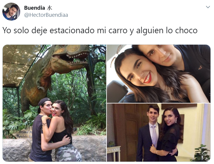 Historia en Twitter con el hastag Yo solo quería, de parejas que se conocieron de manera inusual