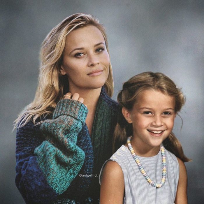 Reese Witherspoon de joven y adulto por Ard Gelinck