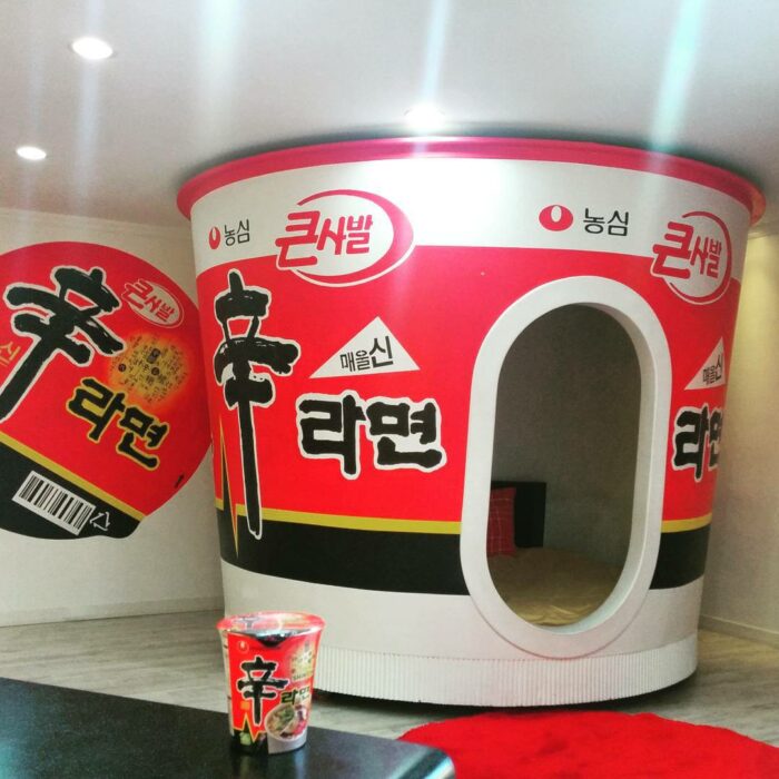 Habitaciones con forma de tu ramen favorito ;18 Pruebas de que Corea del Sur es un lugar increíble para vacacionar