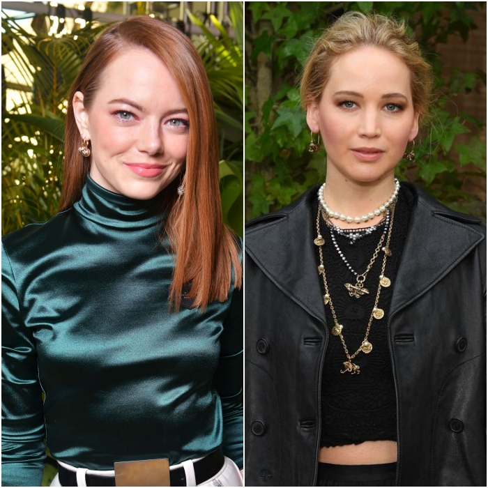 emma stone y jennifer lawrence