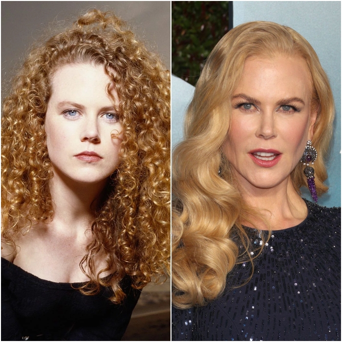 nicole kidman en 1987 y en 2020