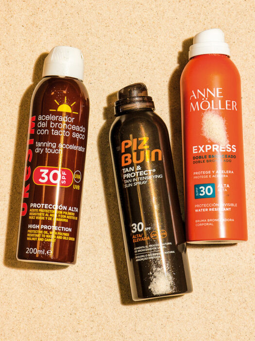 Protector solar en spray