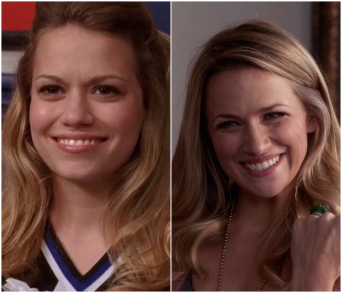 Haley y Quinn en One Tree Hill