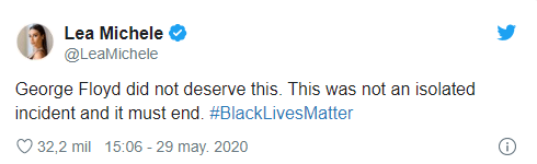 Lea Michele racista