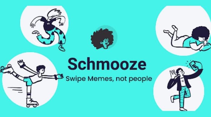App de citas llamada Schmooze para conseguir cita con memes
