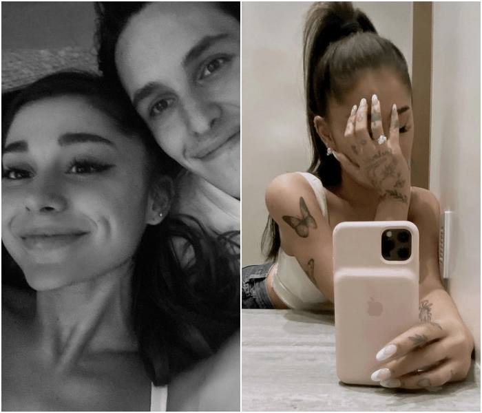 ariana grande y dalton gomez