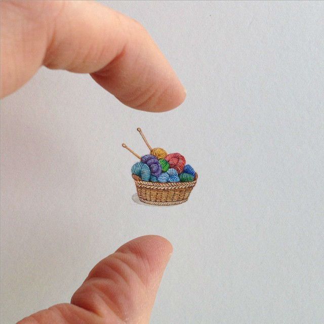 Pinturas miniatura de Brooke Rothshank