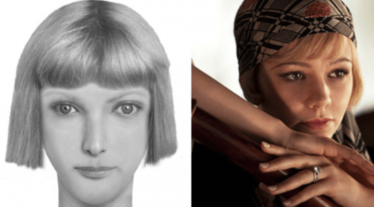 imagen comparativa del personaje Daisy Buchanan 'El Gran Gatsby'