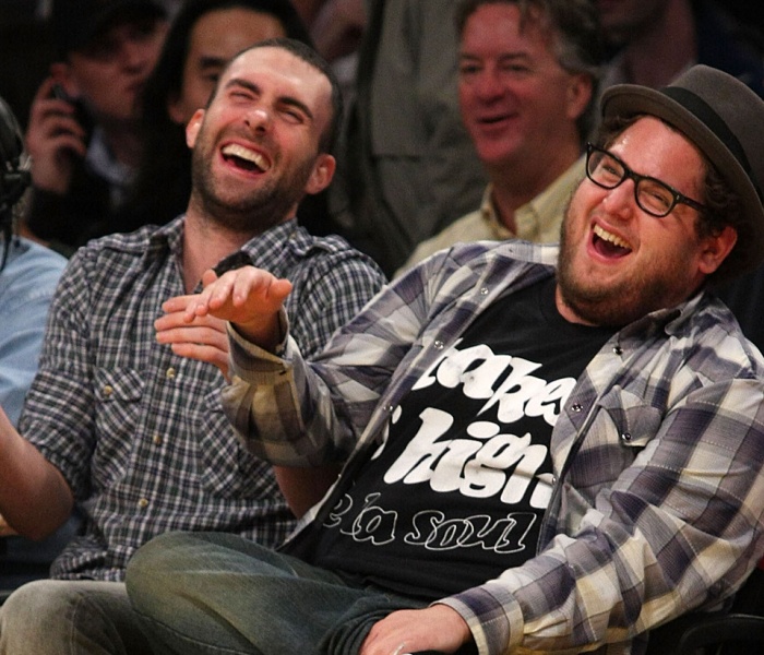 Adam Levine y Jonah Hill