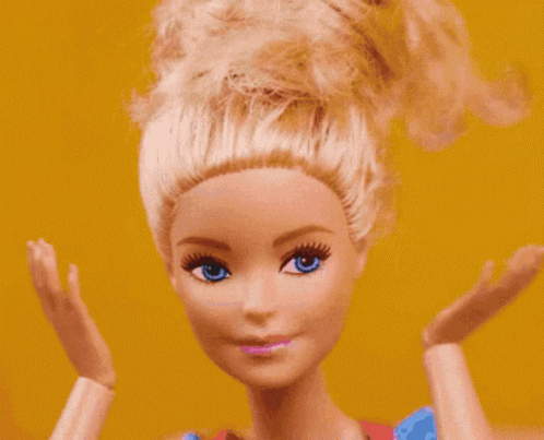 Barbie sorprendida