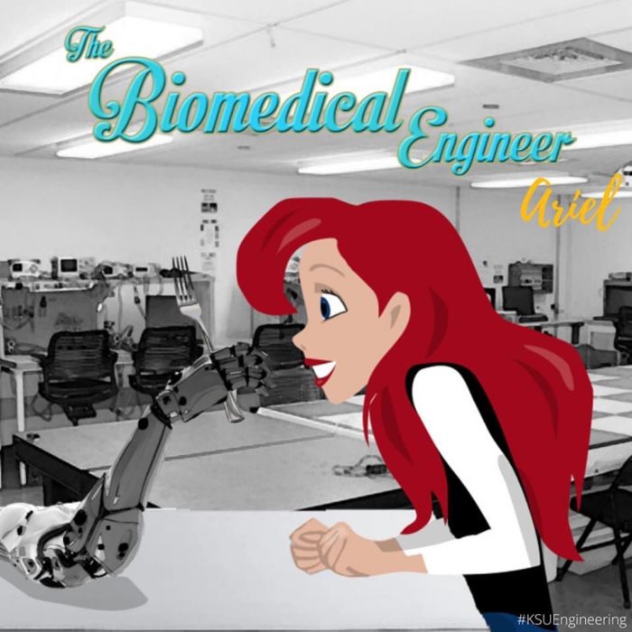 Ariel es ingeniera biomédica
