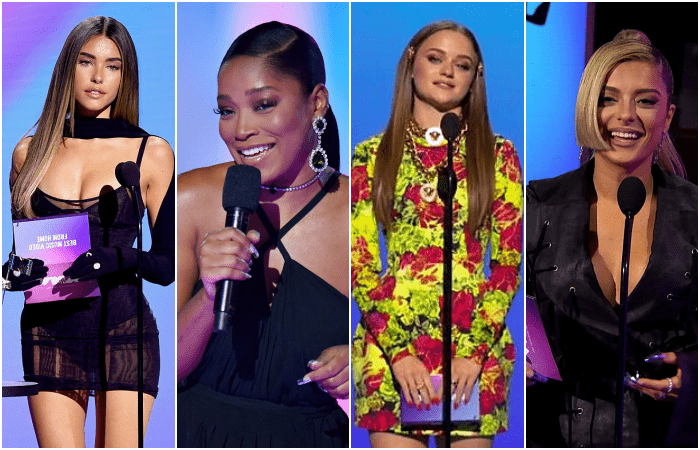 madison beer, keke palmer, joey king y bebe rexha