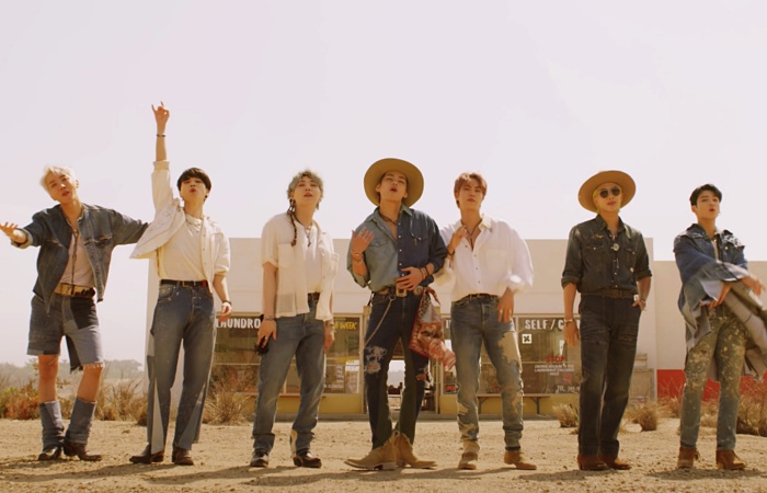 Jimin, J-Hope, V, RM, Jungkook, Jin y Suga