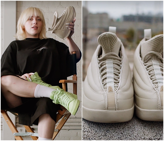 línea de tenis Nike Jordan diseñados por Billie Eilish