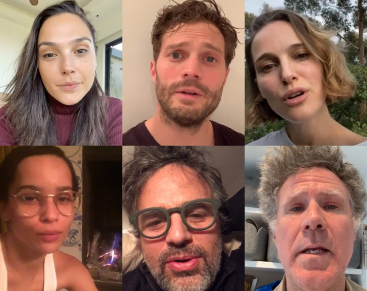 Famosos cantando Imagine de John Lennon en la cuarentena; Gal Gadot, Henry Cavill, Natalie Portman, Zoë Kravitz, Mark Ruffalo