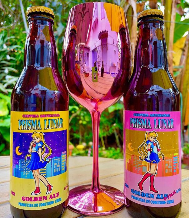 Cerveza artesanal Prisma Lunar, inspirada en 'Sailor Moon' para brindar en el nombre de la luna
