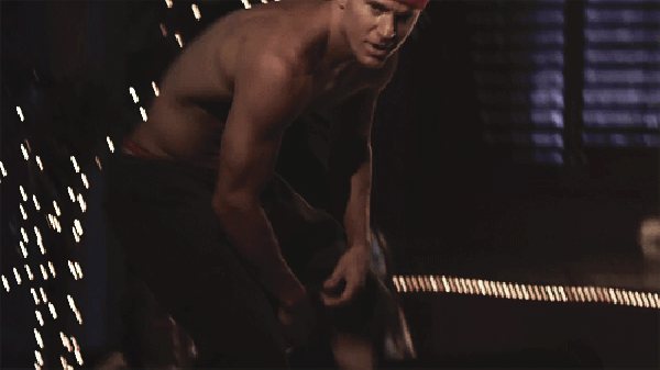 Gif de Channing Tatum bailando