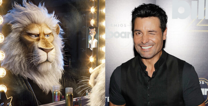 Chayanne interpretando el personaje del león en Sing 2