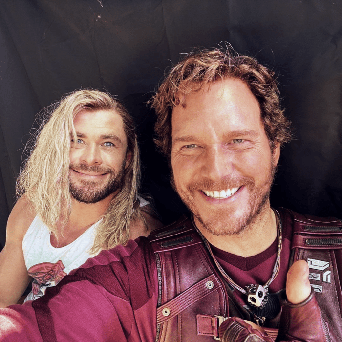 Chris Hemsworth y Chris Pratt